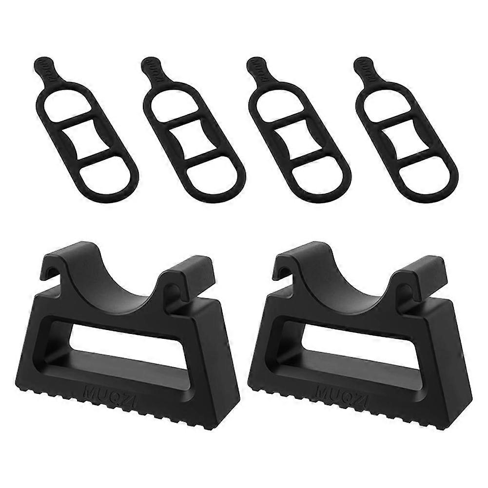 Muqzi 2er-pack Schnellspann-fahrradlenkerhalterungen, Clip-on-stabilisatoren Für Kopfüber-parken, Reparatur- Und Wartungswerkzeug