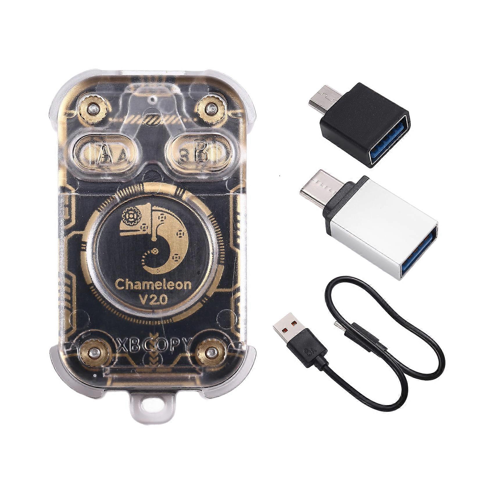 Chameleon Rfid-chip-lesegerät-emulator V2.0, 125 Khz/13,56 Mhz Smartcard-emulator, Kartendekodierung, Neustart, Nfc-duplikator