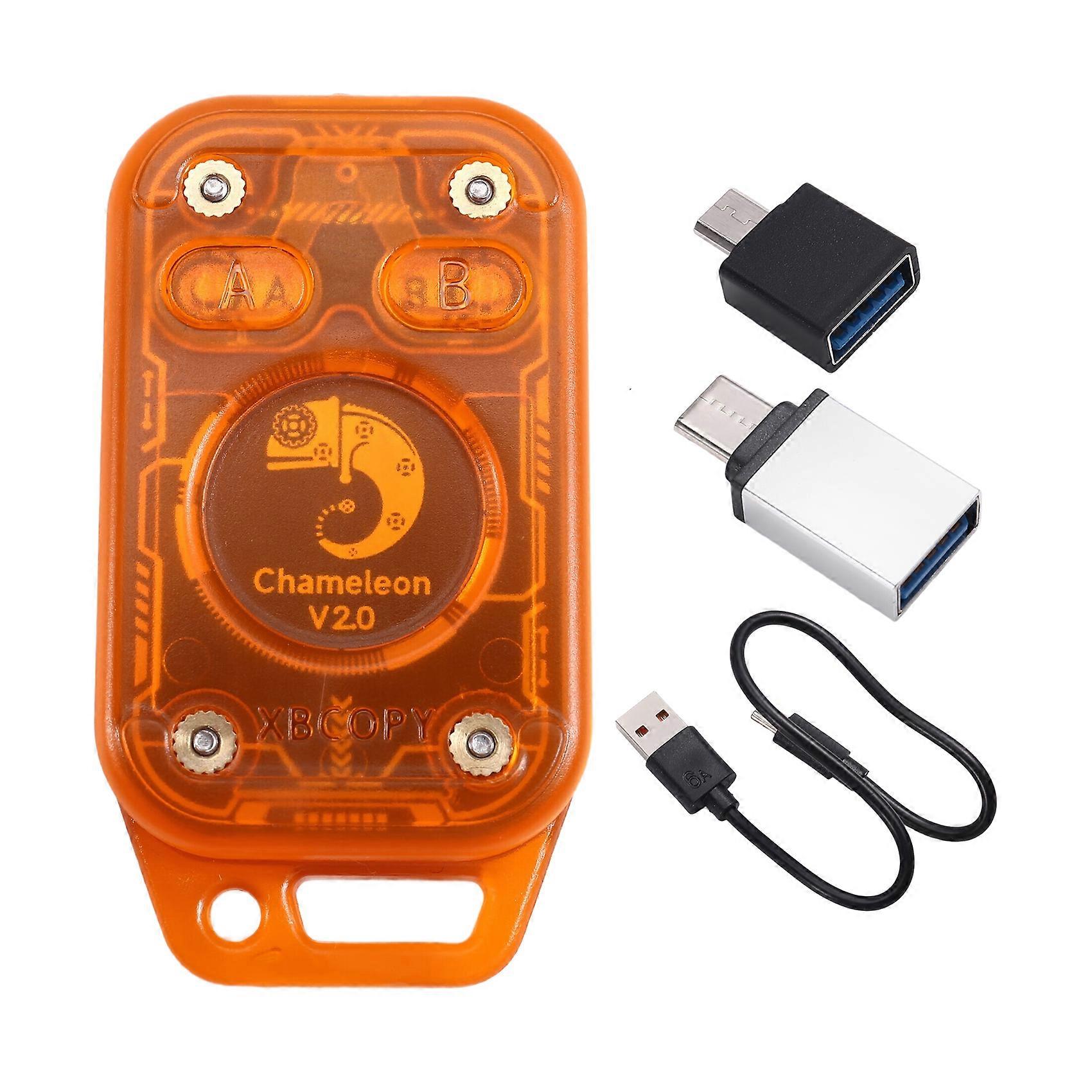Chameleon V2.0 Rfid-chip-lesegerät-emulator (125 Khz, 13,56 Mhz), Kartendekodierung, Nfc-duplikator, Neustart Des Smartcard-emulators