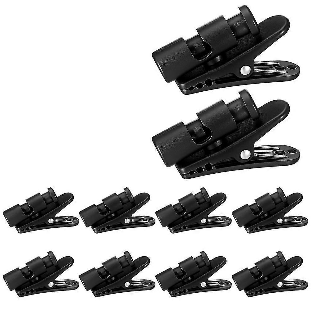 Packung Mit 10 Clips Für Audio-kopfhörerkabel, Clips Für Lavalier-mikrofone, Clips Für Ohrhörer, Kompatibel Mit 2 Bis 4 Mm Kopfhörerkabeln.