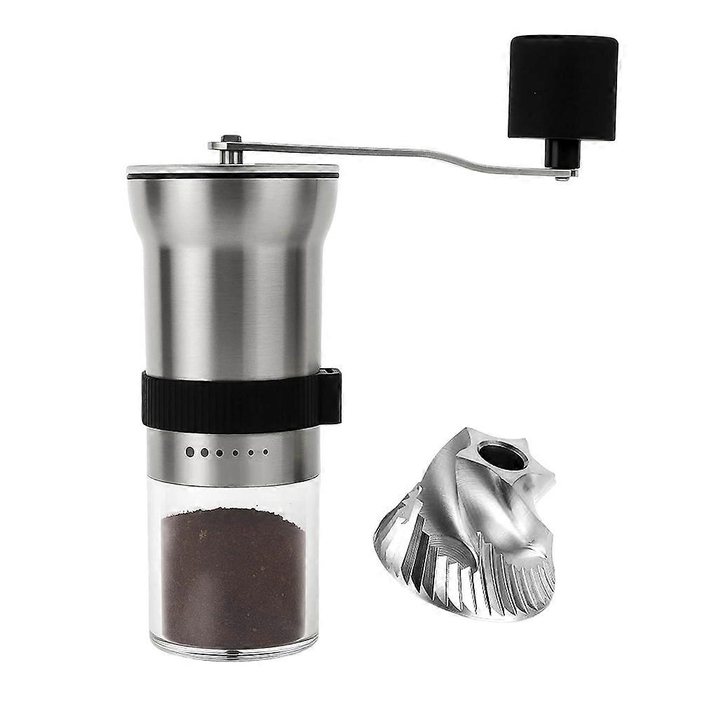Manuelle Kaffeemühle Mit Edelstahlmahlwerk - 32 G (1,12 Oz) Fassungsvermögen - Ideal Für Espresso, Filterkaffee Und Cold Brew Coffee.