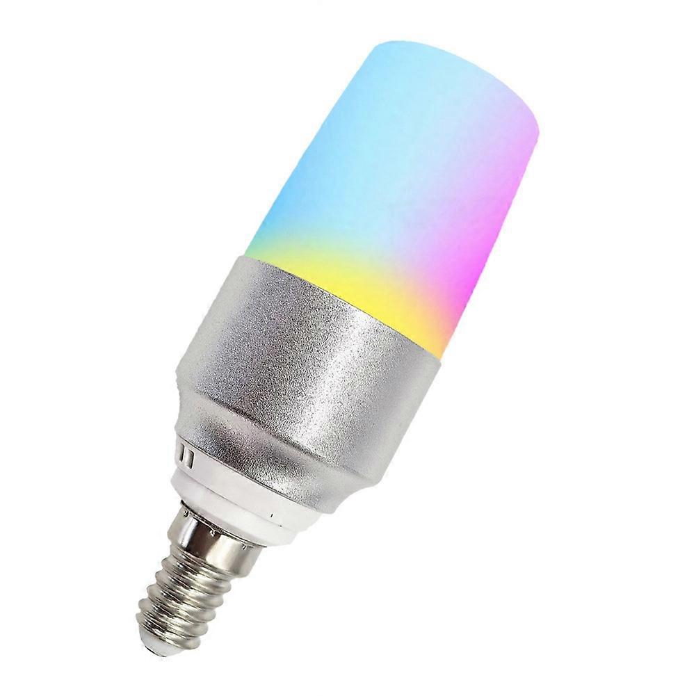 Tuya Smart Wifi E14 5w Led-lampe, Lebensdauersteuerung Per App, Cct+rgb, Sprachsteuerung, Farbanpassung, Für Schlafzimmerlampen