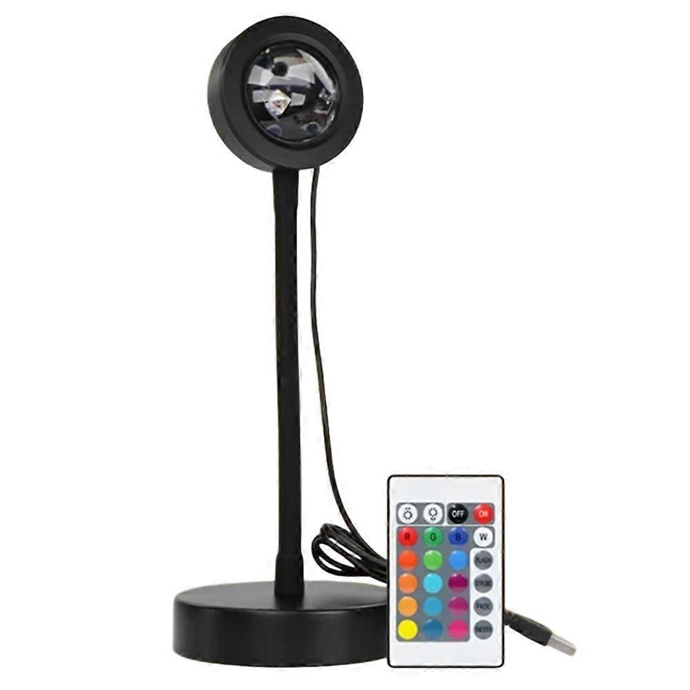 Usb-sonnenuntergangsprojektorlampe – Led-nachtlicht Für Schlafzimmer, Wohnzimmer, Wanddekoration, Stimmungsbeleuchtung Für Partys