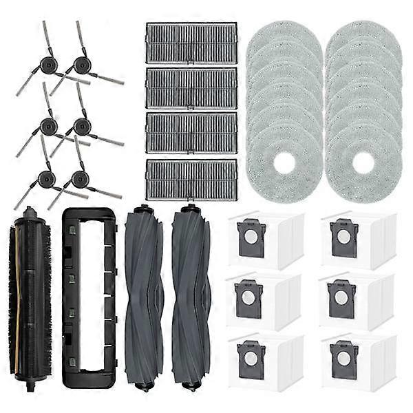 Ersatzteile Und Zubehör Für Hauptbürste, Seitenbürste, Tuch, Staubbeutel Und Filter Für Mova P50 Pro Ultra / P50 Ultra Staubsauger