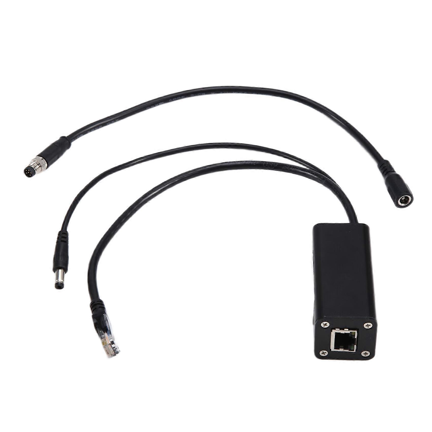 2,5-ghz-25-w-poe-splitter (48 V Auf 12 V), Kompatibel Mit Dem Ieee-802.3af-standard Für 24-v-videoüberwachungssysteme Und -kameras