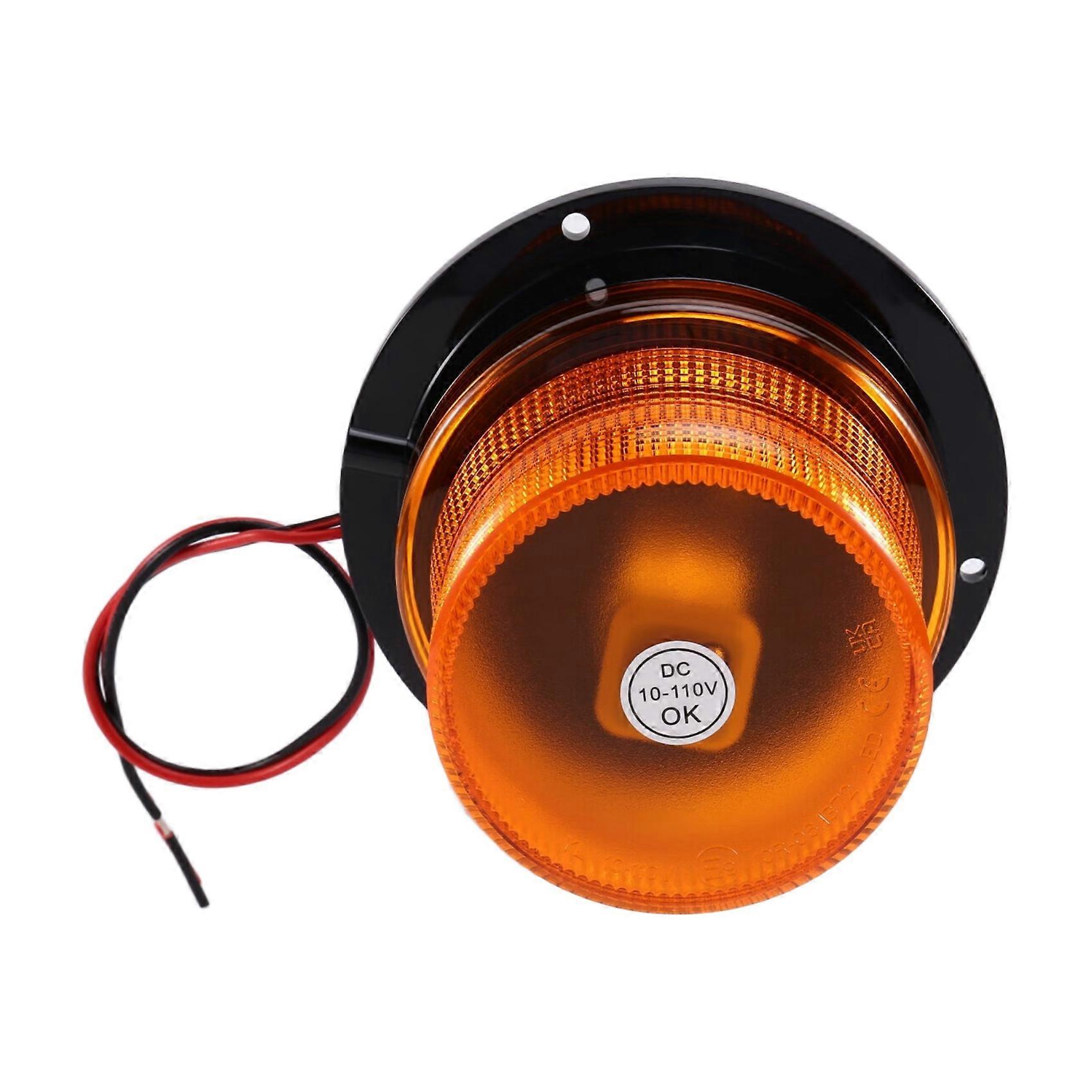 Universelle Led-blitzalarmleuchte, Geräuschlos, 10–110 V, Weitbereichs-blinkfunktion, Magnetische Befestigung Sg-sr4