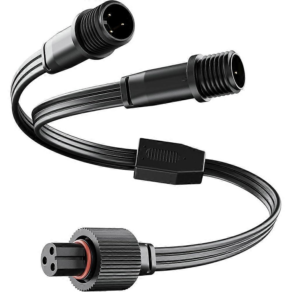 Govee Y-splitterkabel Für Fest Installierte Außenbeleuchtung, Kompatibel Mit Den Modellen H705a, H705b Und H705c (1 Buchse Auf 2 Stecker).