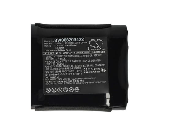 Vhbw - Akku kompatibel mit Vorwerk Kobold VR200 Staubsauger (6000 mAh, 14,4 v, Li-Ion)