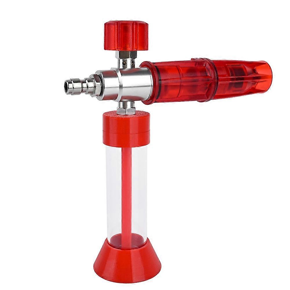 Professionelle Magnetische Schaumkanone Mit 1/4"-schnellanschluss, Autowaschmittel Für Dicken Schaum, Rot