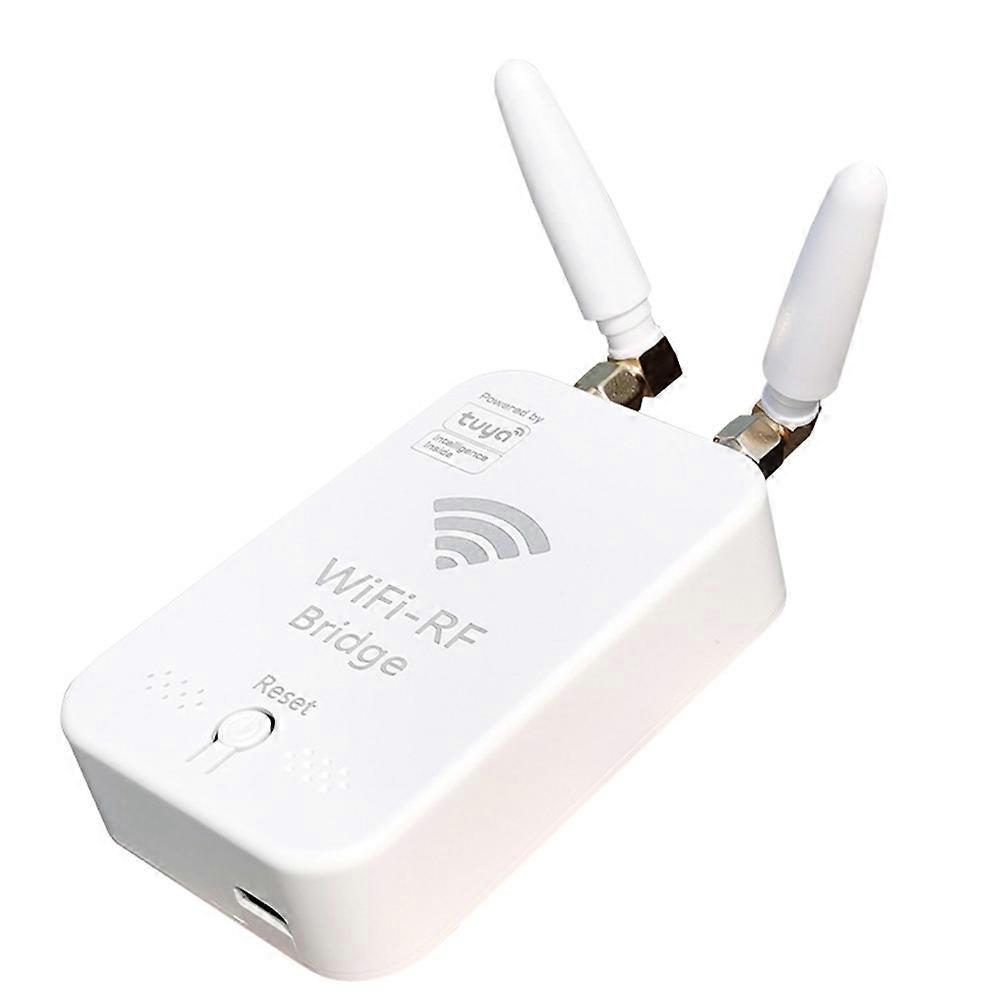 Intelligenter Wlan-rf-fernbedienungsduplikator Für Elektrische Türen, Sektionaltore, Vorhänge, Jalousien, Markisen Und Sonnenschutz, 433-mhz-steuerung, Europäischer Stecker