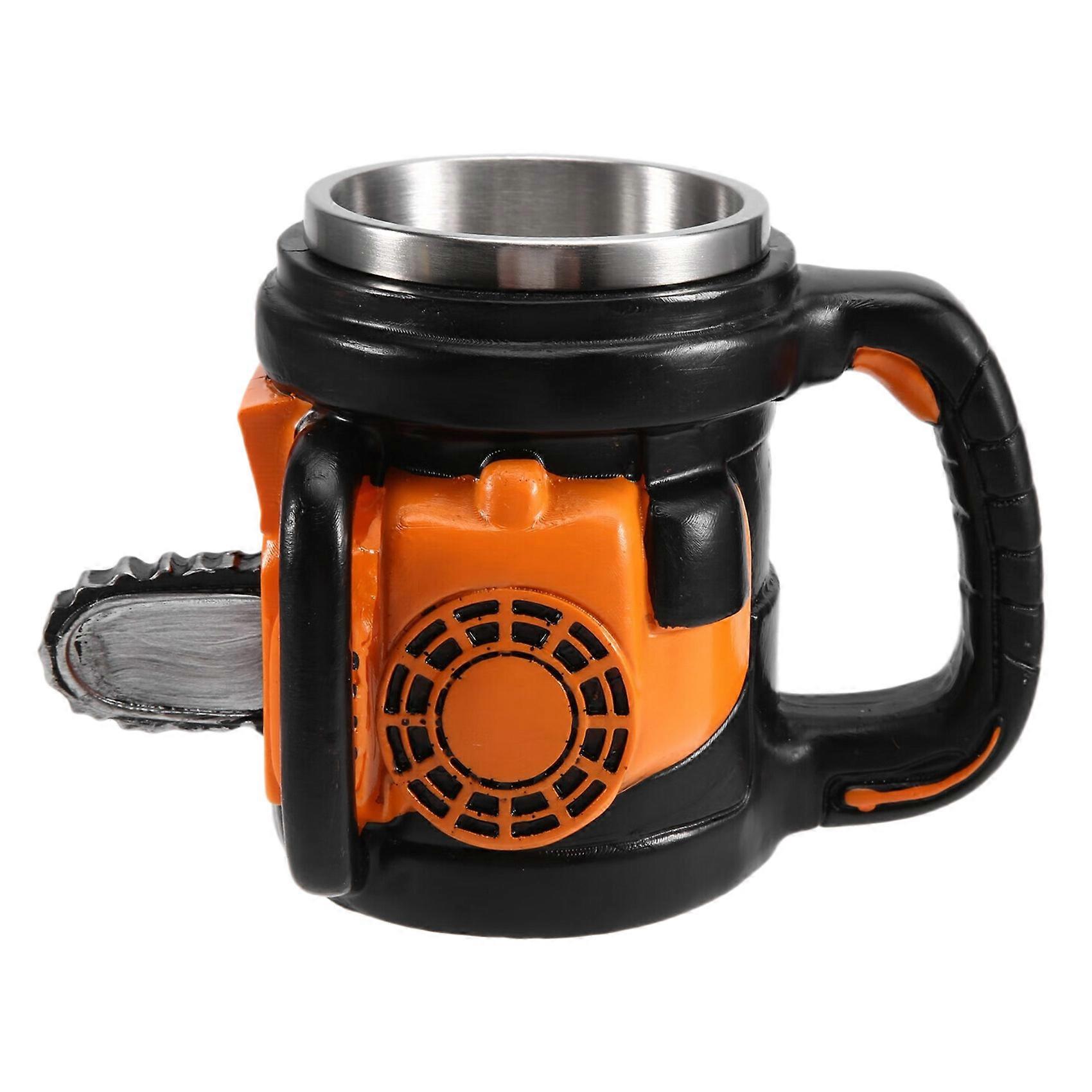 Kettensägenbecher, Elektrosägenbecher, Doppelwandiger Outdoor-becher 300 Ml