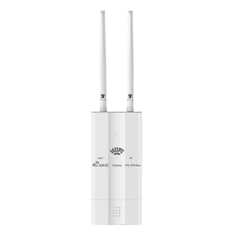 Outdoor 4g Wifi Cpe Router Mit 6 Externen Antennen, Sim-kartensteckplatz Und 300 Mbps Geschwindigkeit.
