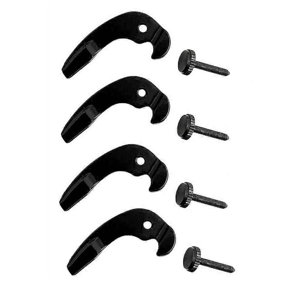 Set Aus 4 Saitenspannern Für 3/4- Und 4/4-cellos, Einstellhaken, Saitenhalterzubehör.