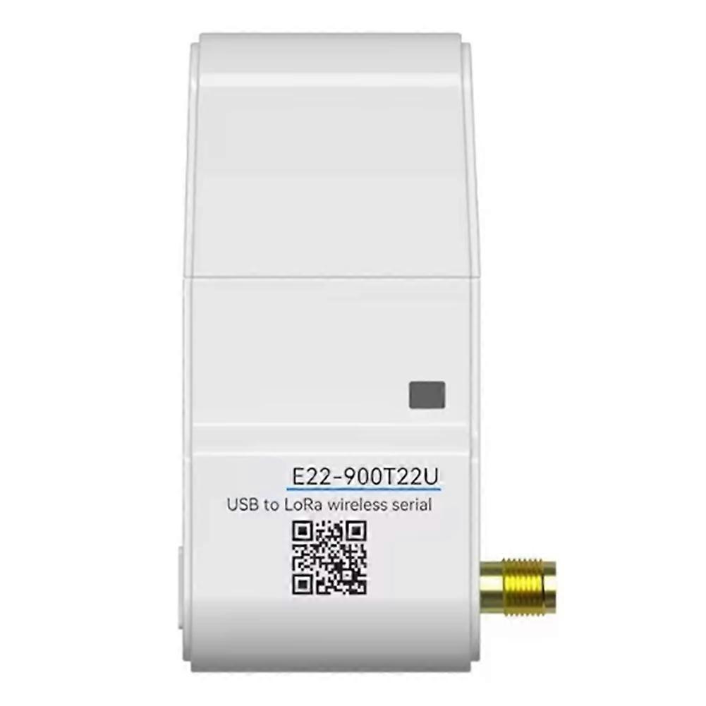 Cdsenet E22-900t22u 868/125 Mhz / 915 Mhz Lora-funkmodul Mit Antenne, 22 Dbm Lbt-sendeleistung, Hohe Reichweite (5 Km), Stromsparender Usb-anschluss