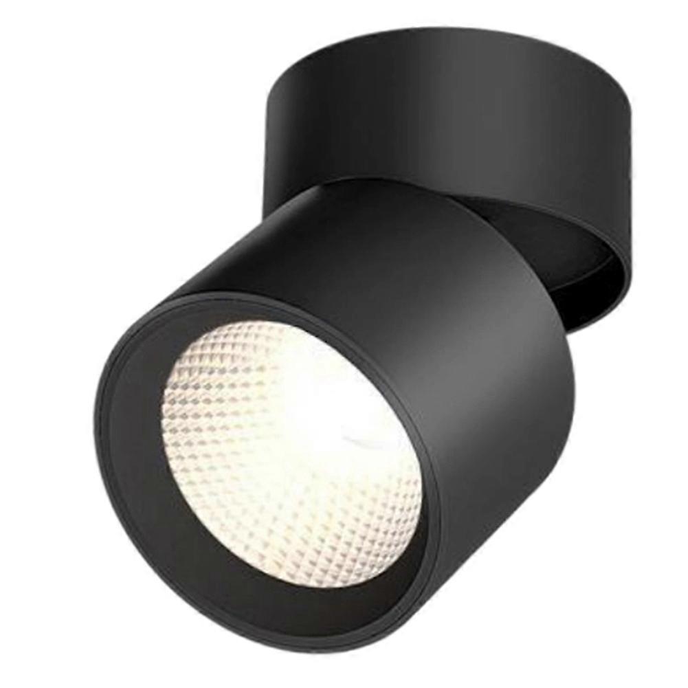 Einbau-led-spot, Faltbar, Dreifarbig, Zur Deckenmontage, Für Die Innenbeleuchtung In Wohn-/schlafzimmern, Schwarz