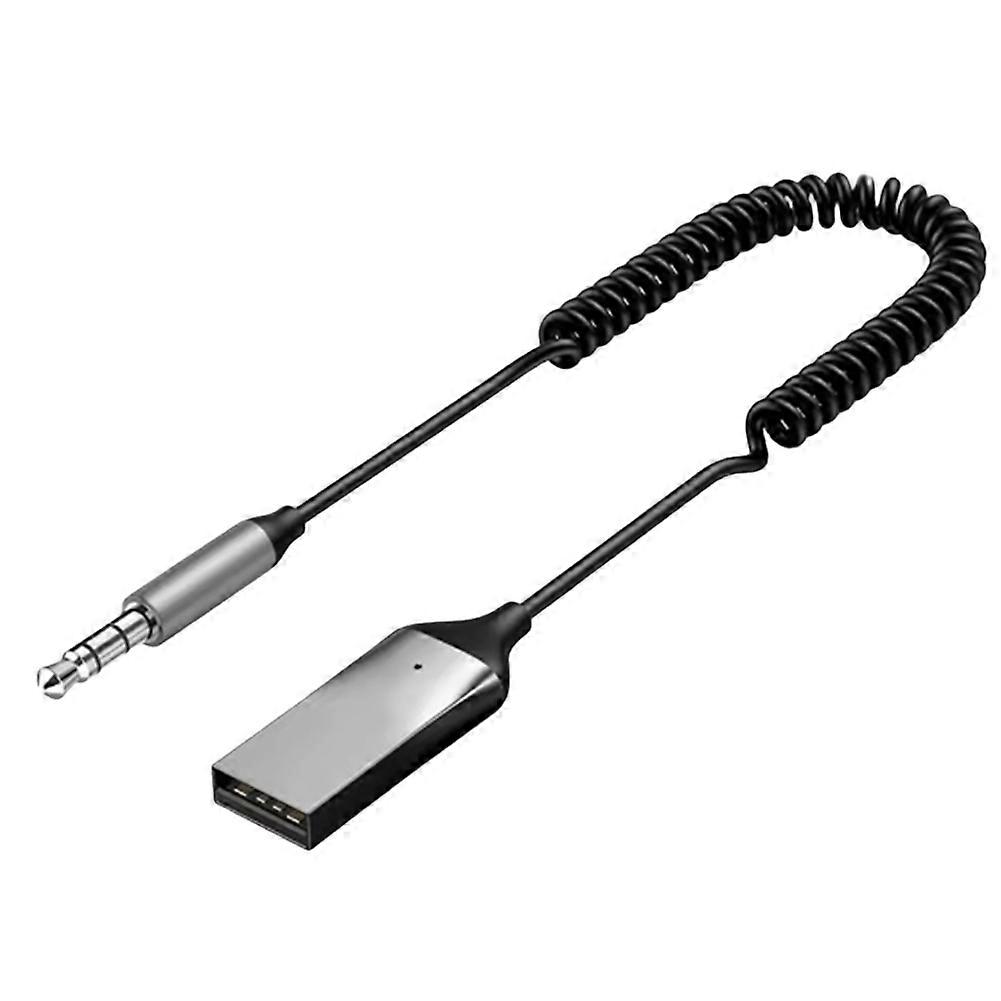 Bluetooth-autoradio Mit 3,5-mm-aux-eingang, Bluetooth-5.0-audioadapter, Autolautsprecher-audiokabel, Bluetooth-empfänger Und -sender