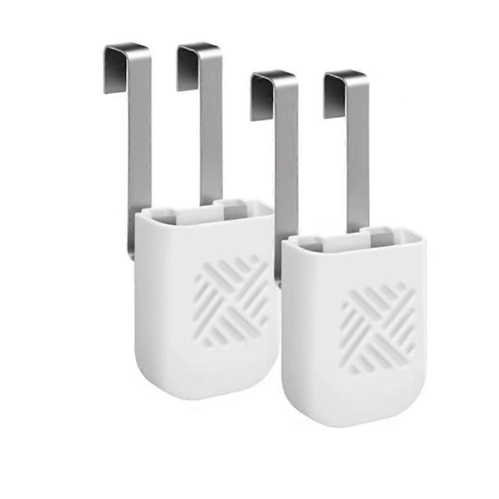 Set Mit 2 Haltern Für Toilettenspülkasten-reinigungstabletten, 9,4 X 7,4 X 1,8 Cm, Halter Für Bleichmitteltabletten Zum Einhängen In Die Toilettenschüssel.
