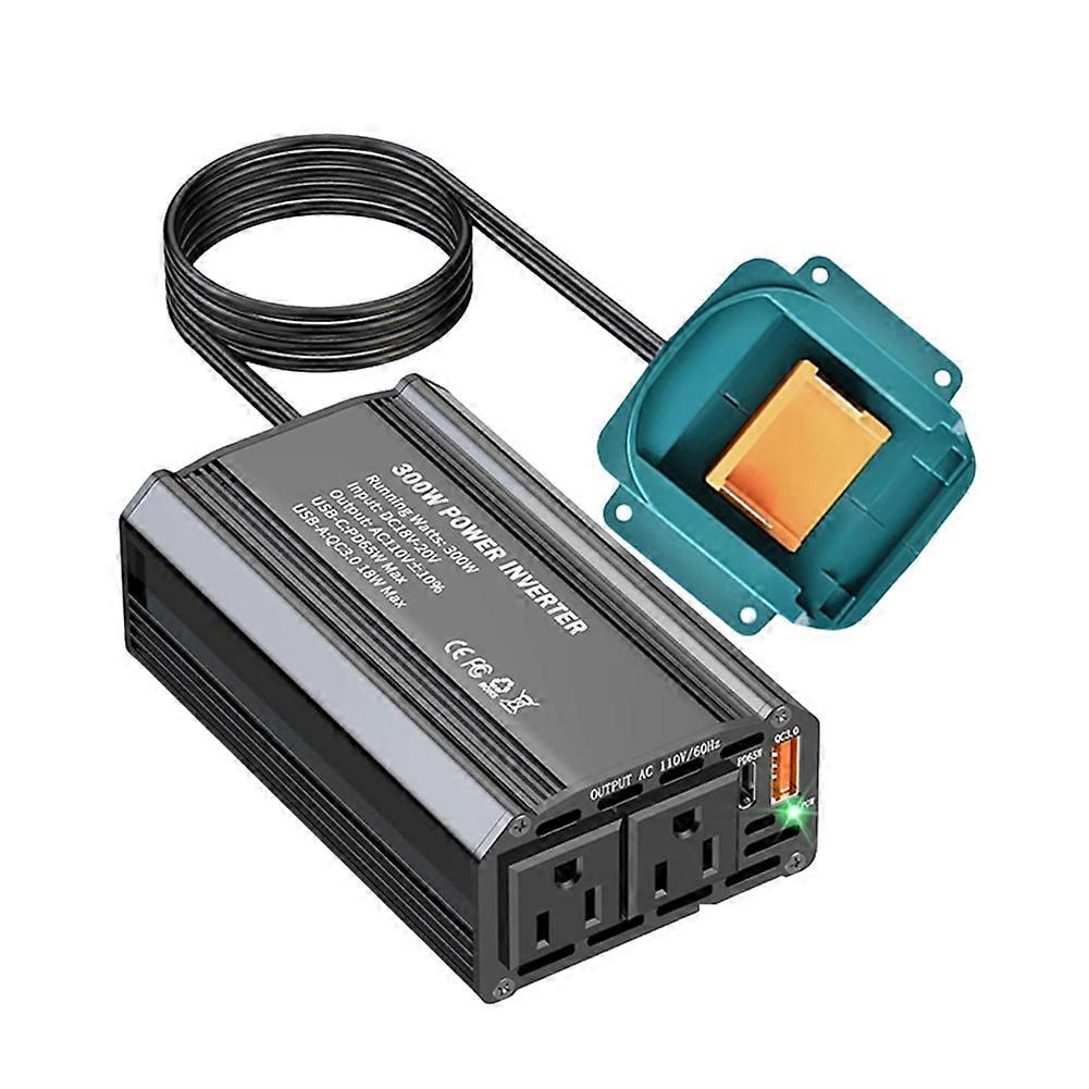 300-w-kfz-wechselrichter Für Makita-li-ion-akkus, Pd65w-usb-a-wechselrichter Typ C Für Den Außenbereich, 18-w-powerstation-generator