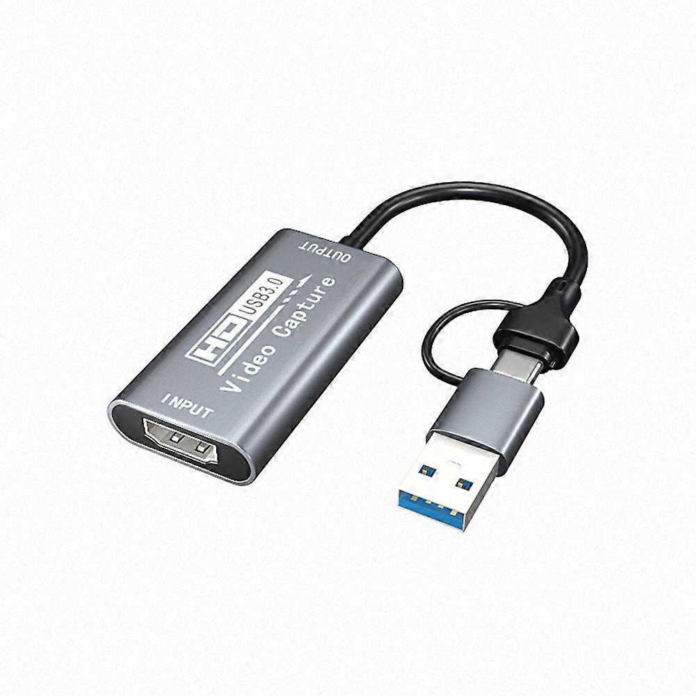 Videoaufnahmekarte Mit 4k-audio-/video-konverter Auf Usb 3.0 Typ C Für Laptop, Smartphone Und Überwachungsadapter