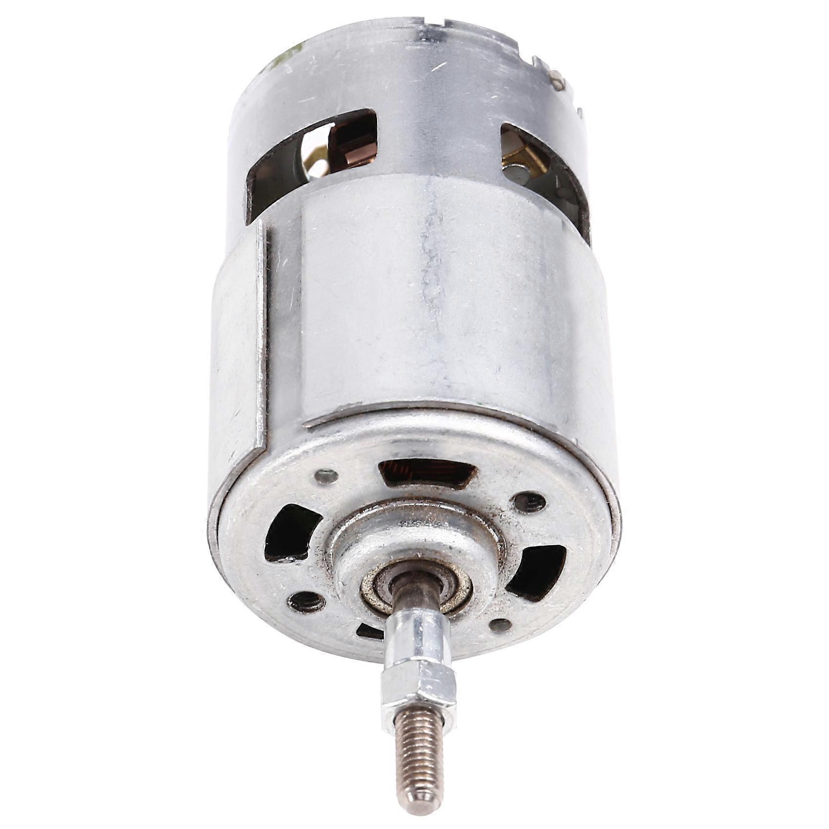 755 Gleichstrommotor Für Kantentrimmer, 12v Rasentrimmermotor Mit Langem Schaft Für Effizientes Schneiden Und Entfernen Von Gestrüpp.