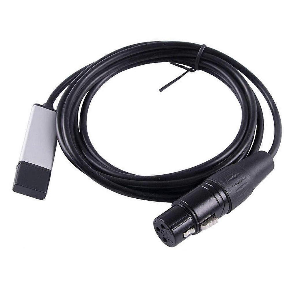 Usb-zu-dmx512-adapterkabel Für Bühnenbeleuchtung, Kompatibel Mit Verschiedenen Dmx512-softwarelösungen, Konverter Zur Lichtsteuerung.