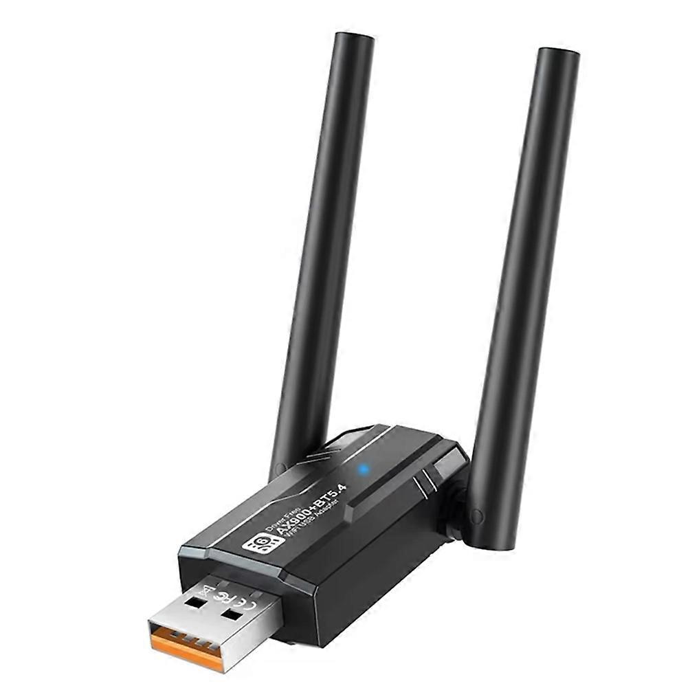900 Mbps Dualband-usb-wlan-adapter Bluetooth 5.4 2 In 1, Wi-fi 6 Dongle, Drahtloser Empfänger Für Pc/laptop, Treiberlos.
