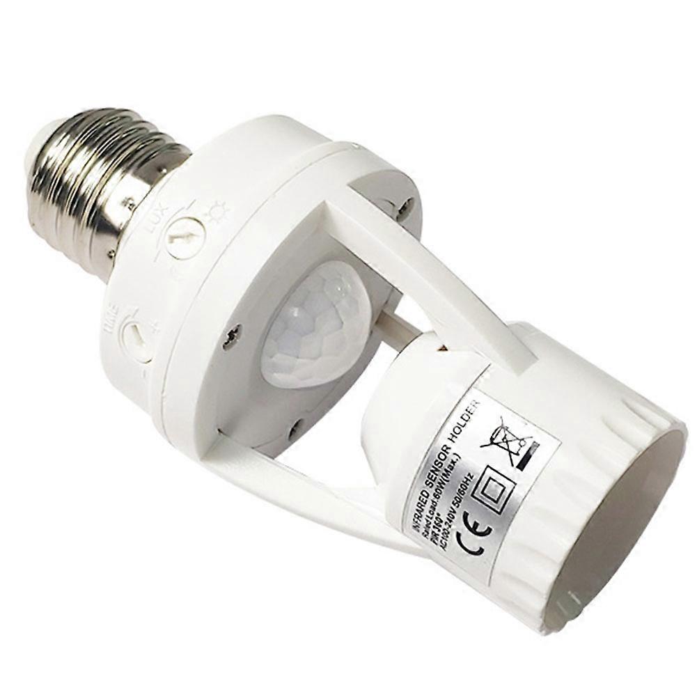 Pir-bewegungsmelder-lampenfassung Mit Adapter Und Automatischem Led-schalter Für Den Flur
