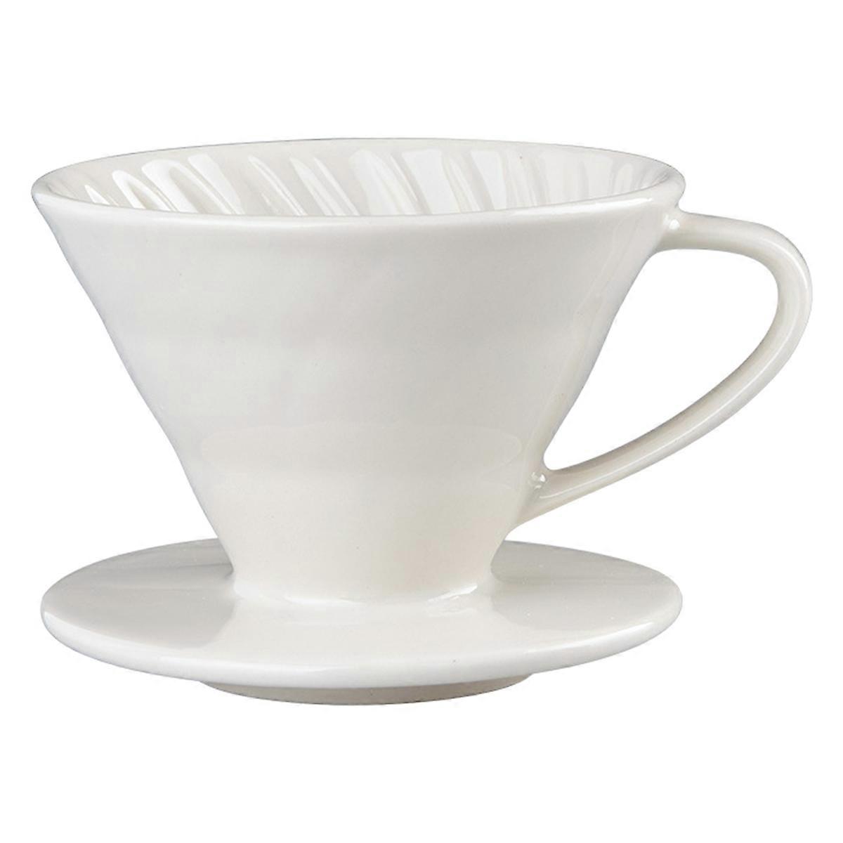 Verstellbare Keramik-kaffeefilter Von Design Ceramics Für Langsames Brühen. Keramikfilterbecher B