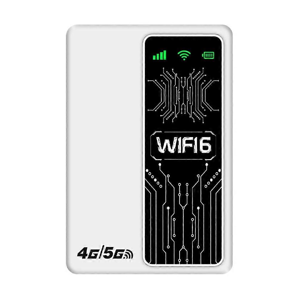 4g/5g Lte Wifi6 300 Mbit/s Router, Tragbares 4g-wlan-modem, 5g-sim-kartensteckplatz, Signalverstärker, Asiatische Version