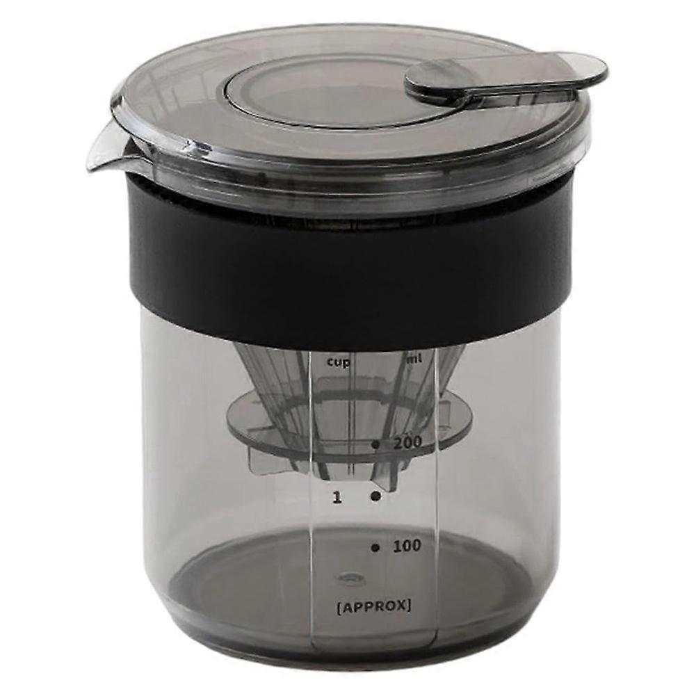 Filterkaffeemaschine Mit Messmarkierungen, Dickwandiger, Lebensmittelechter Kaffeebecher, Ideal Für Reisen Und Camping