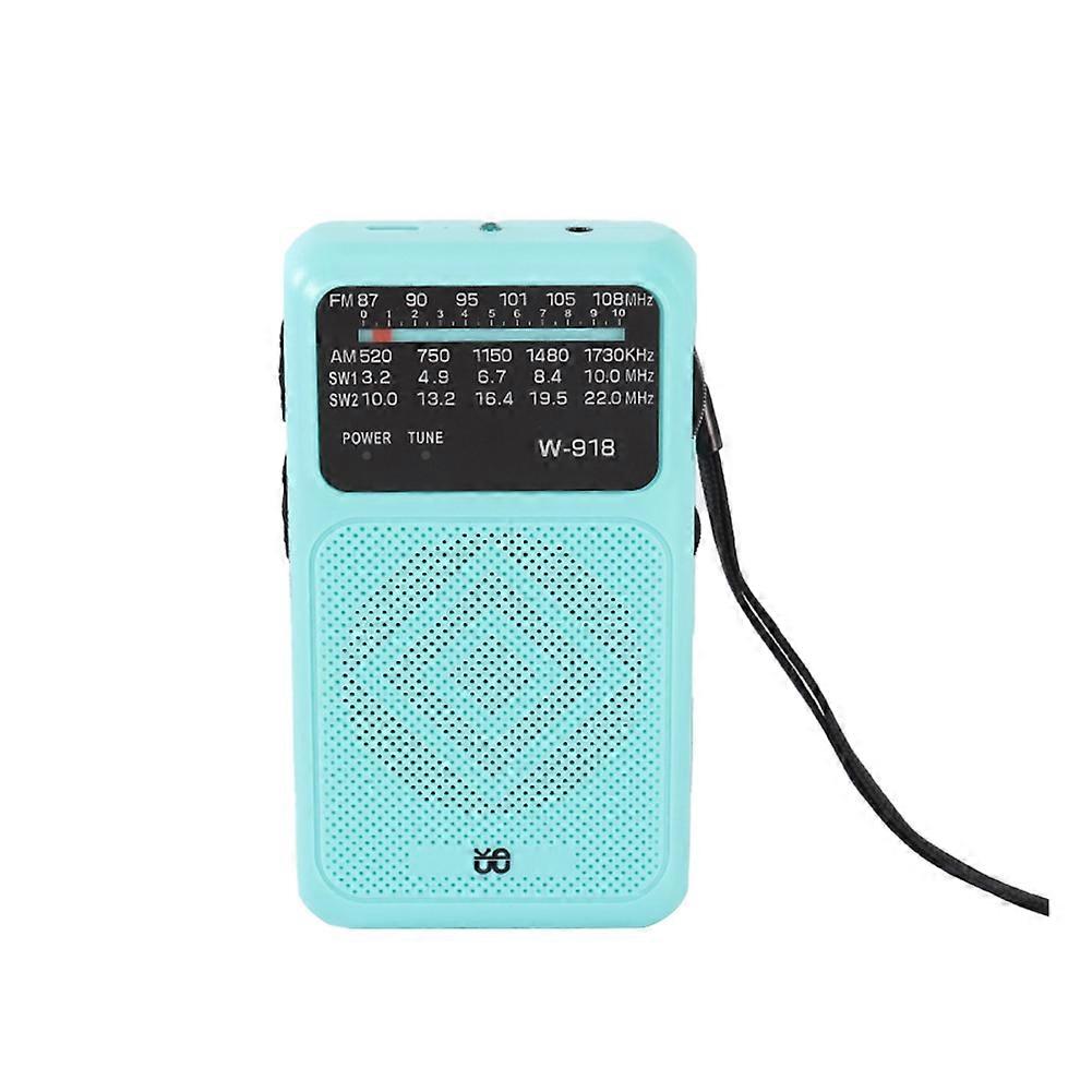 W918 Notfallradio, Wiederaufladbares Tragbares Radio Mit Fm/am/sw-frequenzbändern, Kleine Breitband-taschenlampe