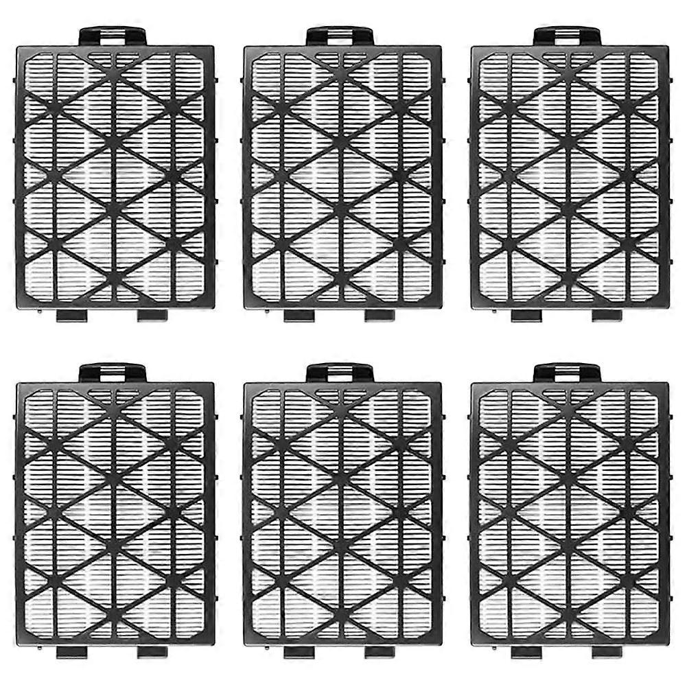 6er-pack Hepa-filter Für Eureka Neu652 / Neu651pl Flexreach Bodenstaubsauger – Ersatzteile Für Staubsaugerfilter