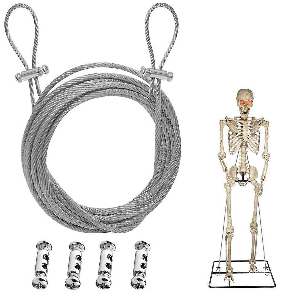 Ersatzteile Für 3,66 M (12 Ft) Langes Abspannseil, 3 Mm Durchmesser Beschichtetes Edelstahlseil Für 3,66 M (12 Ft) Langes Riesenseil – Teil U