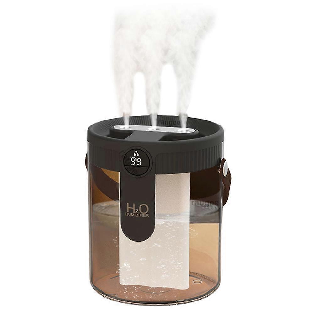 1,5-liter-luftbefeuchter, Großes Fassungsvermögen, Leiser Betrieb, 1800-mah-akku, Usb-aufladbar