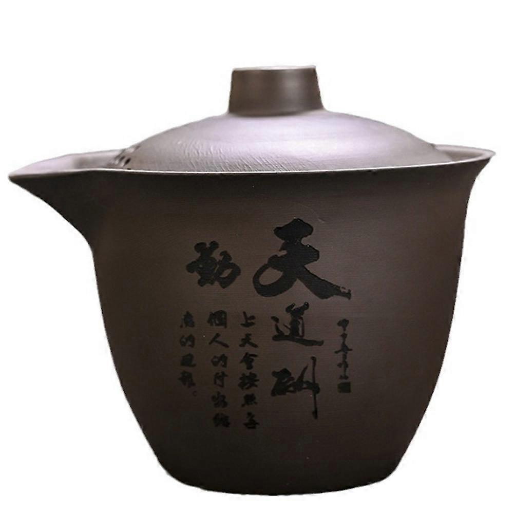 Tragbares Teeservice (1-teilig) Mit Reise-set, Keramik-teekanne, Tragbares Chinesisches Teeservice
