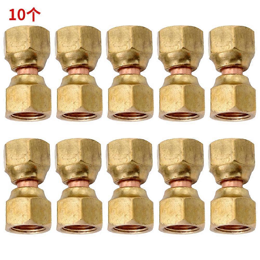 Ics Industries - Messing-drehüberwurfmuttern 3/8 Od (10er-packung)
