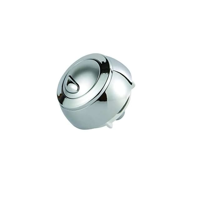 Verchromter Knopf für Siamp Optima 50 WC-Mechanismus