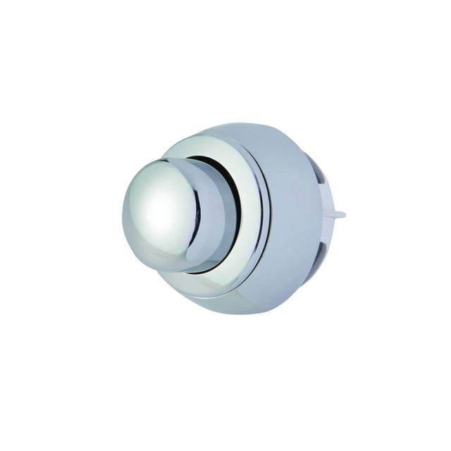 Siamp - Verchromter Knopf für Skill 51 pmr WC-Mechanismus