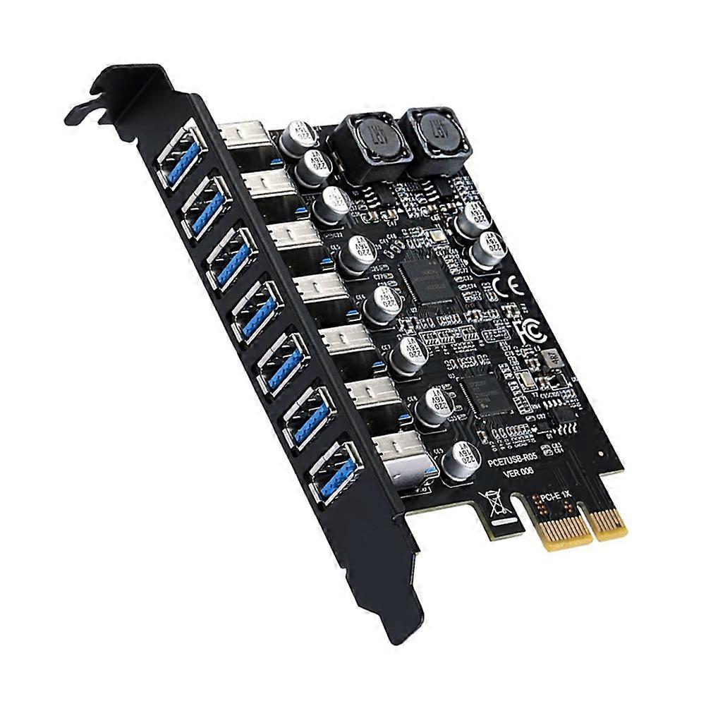 Usb 3.0 Pci Express Auf 7-port Usb 3.0 Gen1 5 Gbit/s Erweiterungsadapter Für Desktop-pcs