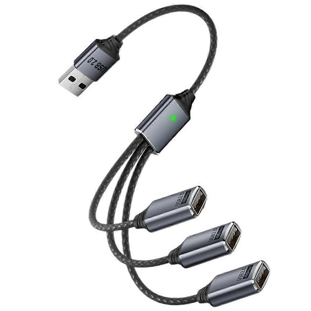 Usb 2.0 Otg Stecker Auf Buchse Splitterkabel, Lade- Und Datenadapter Für Telefon, Drucker Und Usb-stick.