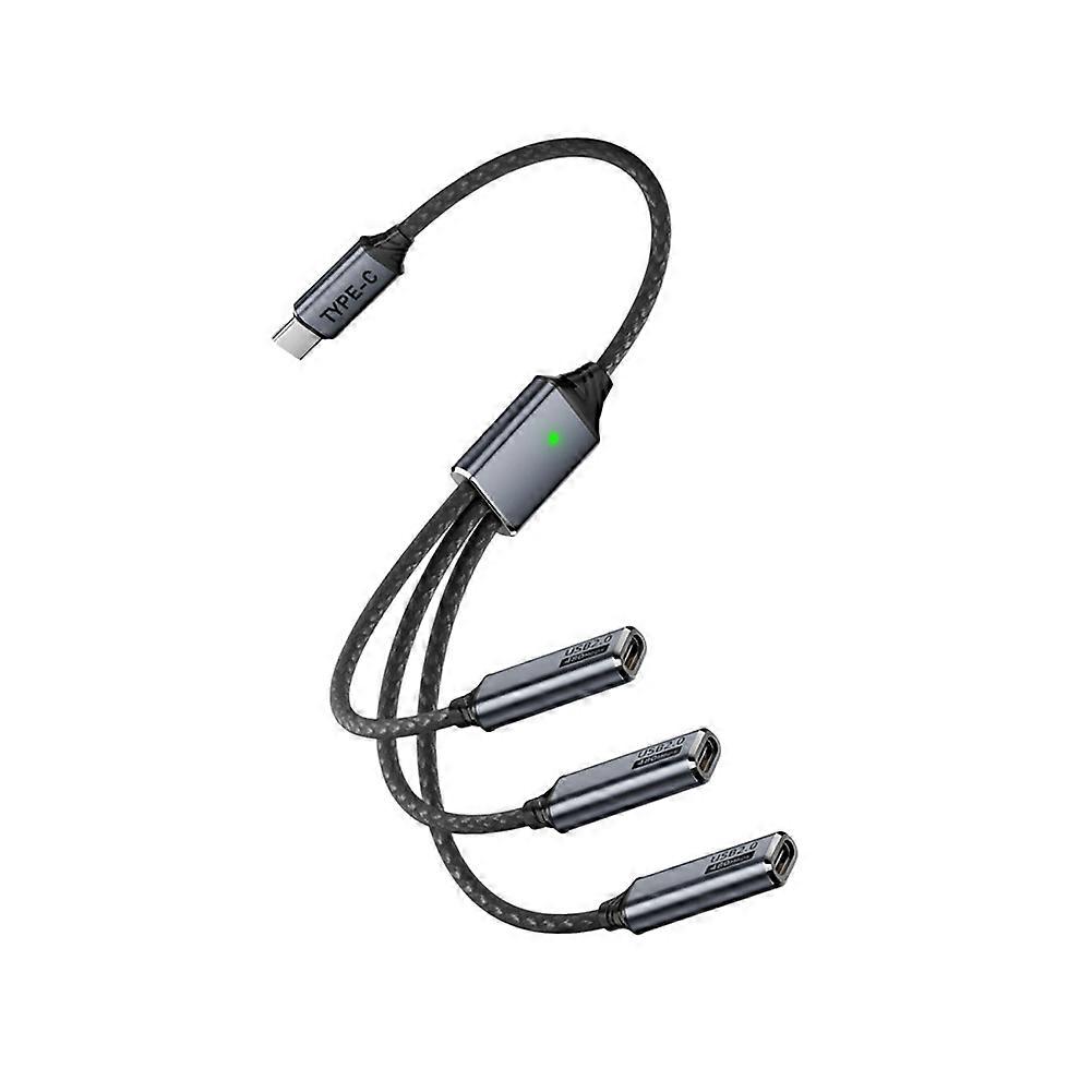 Usb 2.0 Otg-splitterkabel (stecker Auf Buchse), Lade- Und Datenadapter Für Handy, Drucker Und Usb-typ-c-stick