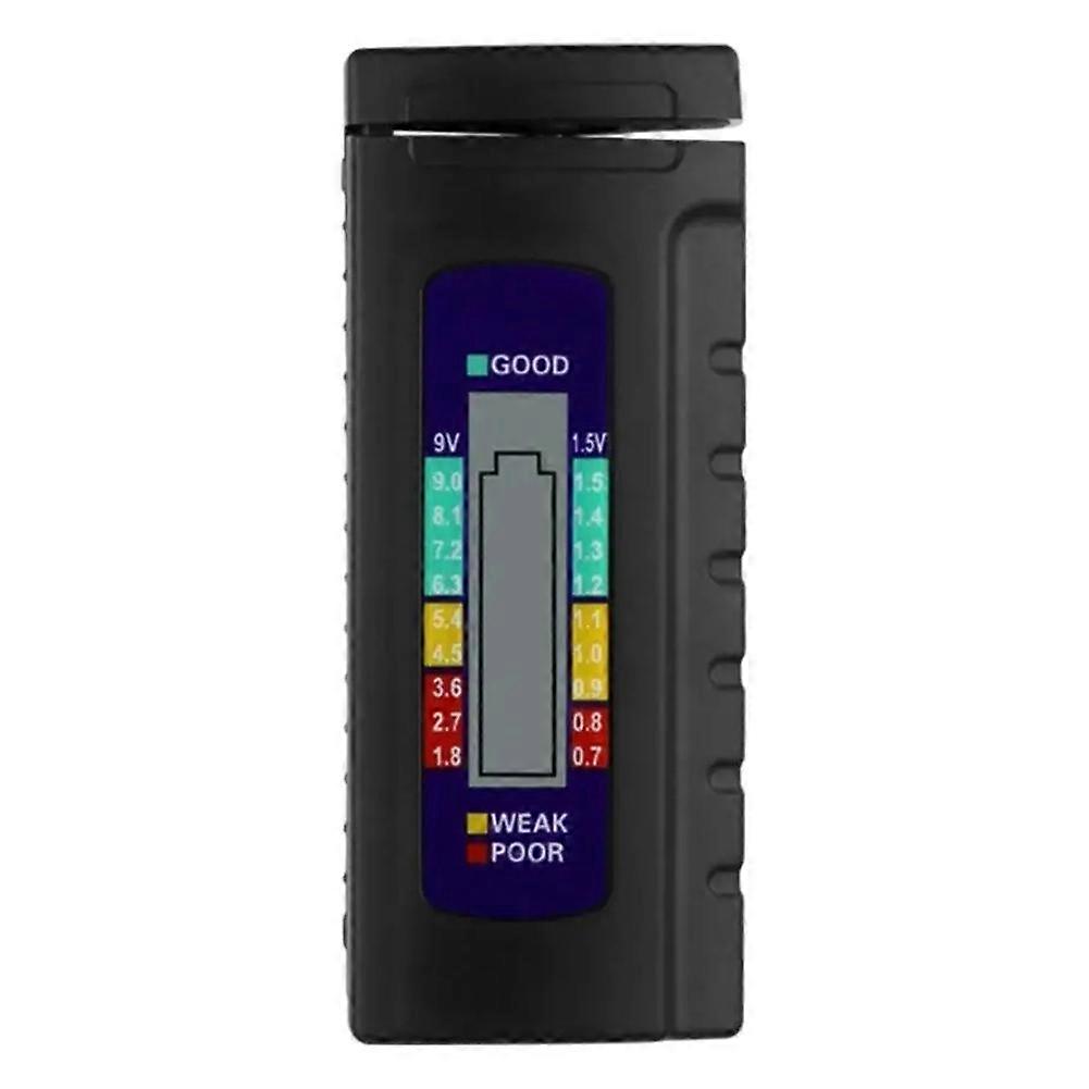 Digitaler Batterietester Nr. 5/7 Für 1,5-v- Und 9-v-knopfzellenbatterien (6f22) – Misst Die Spannung Von Trockenbatterien