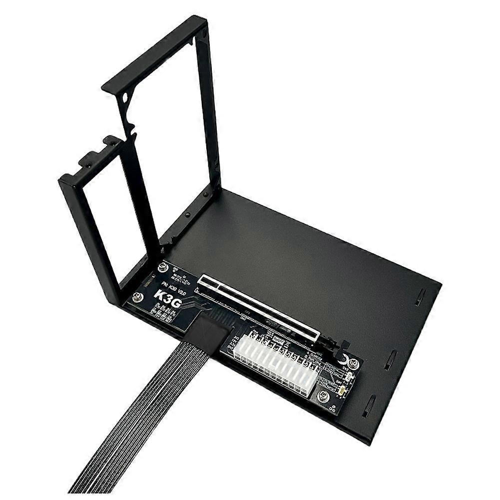 Externer Pcie 5.0 X4 M2-grafikkartenadapter Für Laptops, Egpu-verlängerungskabel, Externe Grafikkarten-dockingstation Mit Halterung