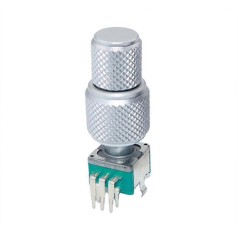 Ec11ebb24c03 Zweiachs-encoder Mit Druckknopfschalter, 30-positionen-griff, 25 Mm Kappen Aus Aluminiumlegierung