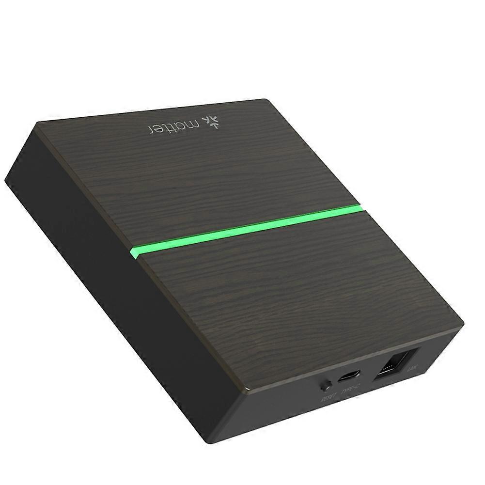 Tuya Matter Kabelgebundenes Smart-gateway, Zigbee-hausautomatisierungsbrücke Mit Fernbedienung, Kompatibel Mit Homekit, Siri, Google Home Und Alexa
