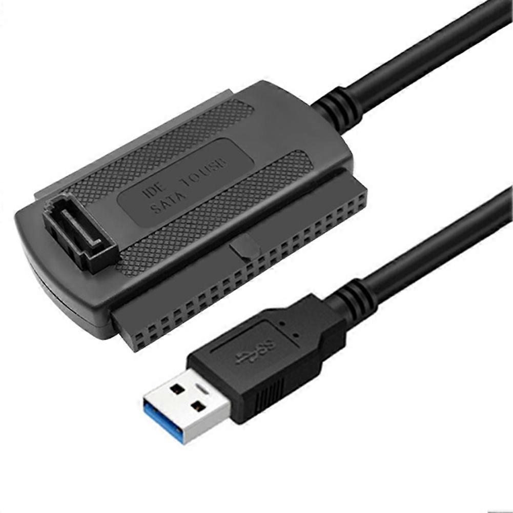 3-in-1 Usb-zu-sata/ide-konverterkabel, Usb 3.0 Auf Ide/sata 2,5/3,5/5,25 Zoll Für Cd-rom-, Dvd-rom- Und Cd-rw-laufwerke