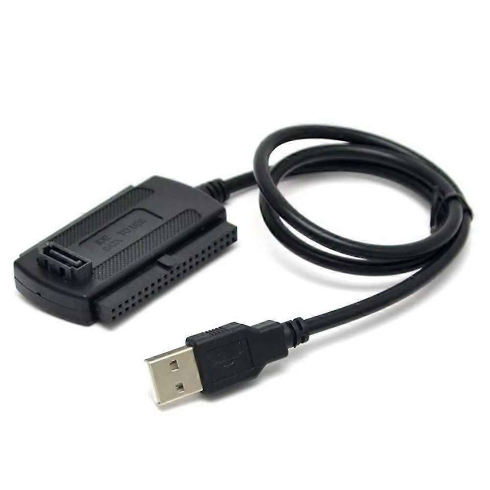 3-in-1 Usb-zu-sata/ide-konverterkabel, Usb 2.0 Auf Ide/sata 2,5/3,5/5,25 Zoll Für Cd-rom, Dvd-rom Und Cd-rw