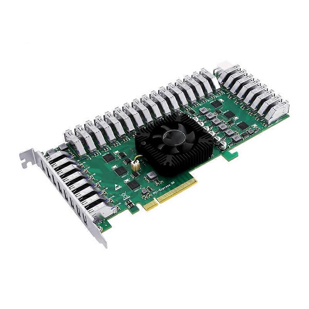Pci-e Zu Usb 3.0 Adapterkarte Für Videoaufnahme Und Gruppensteuerung Von 8 Kameras Und 32 Ports (pcie Erweiterungskarte).