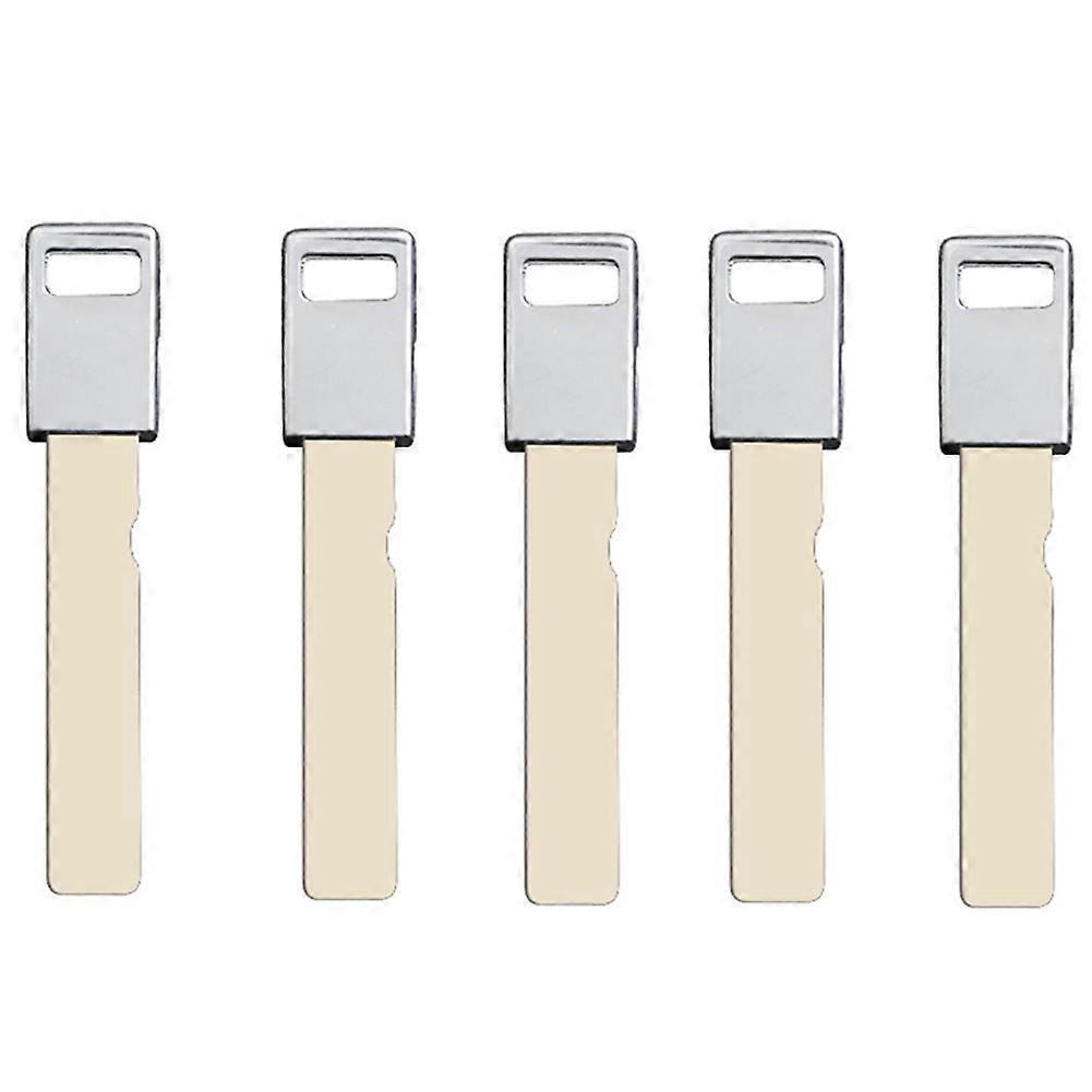 Packung Mit 5 Ersatzklingen Für Notfall-smartkeys, Kompatibel Mit Hyundai Elantra Fernbedienungsschlüsseln (ungeschliffenes Autozubehör).