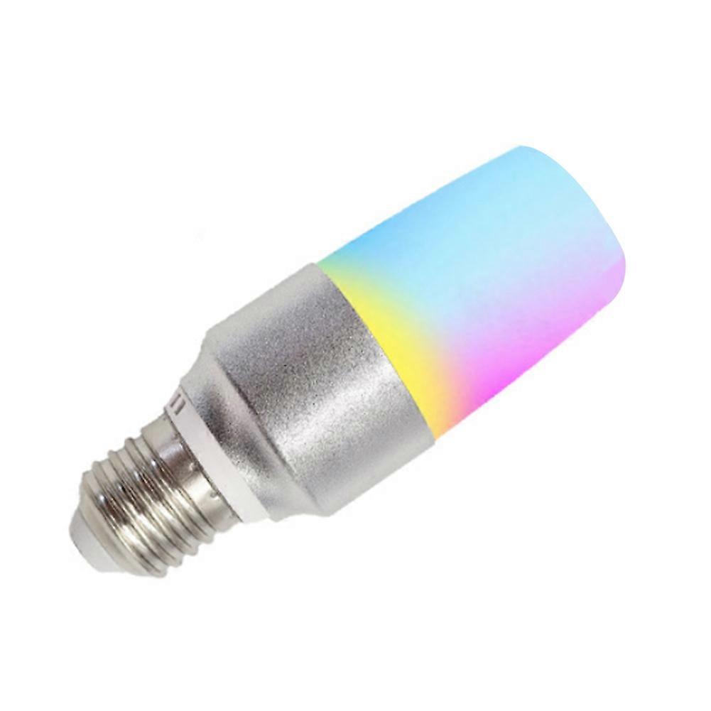 Tuya Smart Wifi Bluetooth Led-lampe Cct+rgb E27 5w, Lebensdauersteuerung Per App, Sprachsteuerung, Farbanpassung, Schlafzimmerlampe